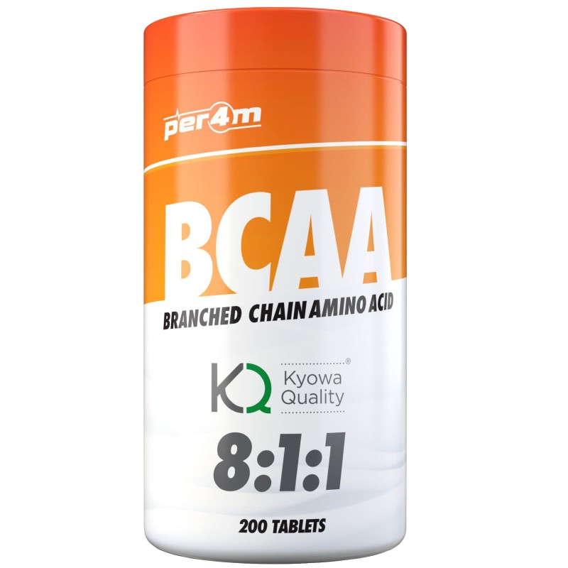 Per4m Bcaa 8:1:1 - 200 tabs AMINOACIDI KYOWA