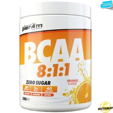 Per4m Bcaa 8:1:1 - 240 gr AMINOACIDI BCAA 8.1.1