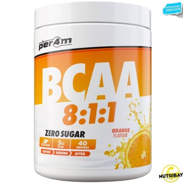 Per4m Bcaa 8:1:1 - 420 gr AMINOACIDI BCAA 8.1.1