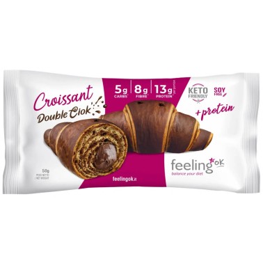 Feeling Ok - Start 1 - Croissant Double Ciok 50 gr AVENE - ALIMENTI PROTEICI