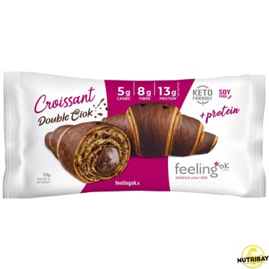 Feeling Ok - Start 1 - Croissant Double Ciok 50 gr AVENE - ALIMENTI PROTEICI