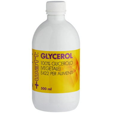 +WATT Glycerol 500 ml Glicerolo Liquido Idratante Anti Crampi e Fatica Energetico CARBOIDRATI - ENERGETICI