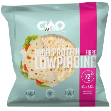 CiaoCarb High Protein Lowpiadina - 2 piadine da 50 gr AVENE - ALIMENTI PROTEICI