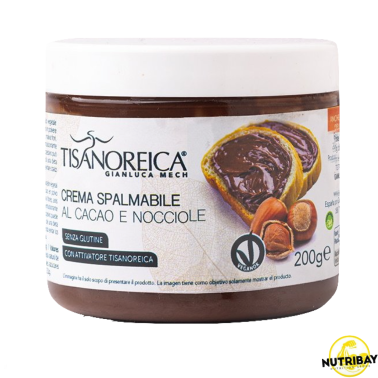 TISANOREICA CREMA SPALMABILE AL CACAO E NOCCIOLE 200 gr AVENE - ALIMENTI PROTEICI