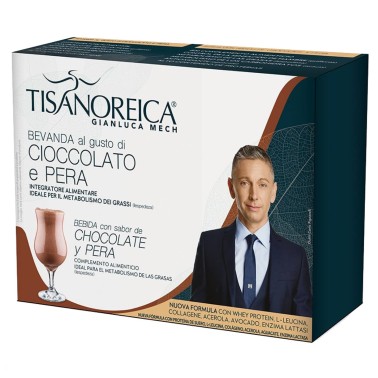 Tisanoreica Bevanda Cioccolato e Pera - 4 buste pat da 29 gr AVENE - ALIMENTI PROTEICI