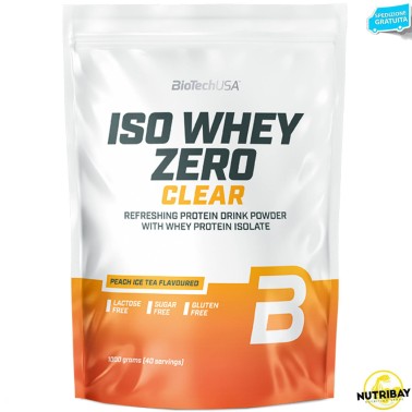 Biotech Usa Iso Whey Zero Clear - 1000 gr PROTEINE