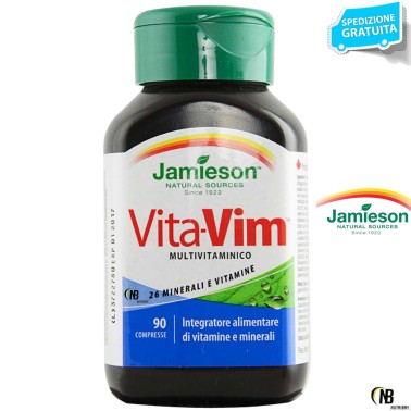 Jamieson Vita Vim 90 Cpr. Vitamine e Minerali Multivitaminico Multiminerale VITAMINE