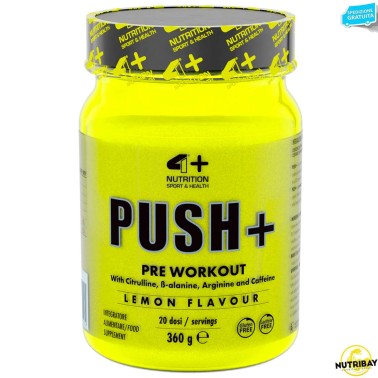 4+ Nutrition Push+ - 360 gr PRE ALLENAMENTO