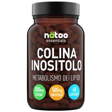 Natoo Essentials Colina Inositolo - 60 caps BENESSERE-SALUTE