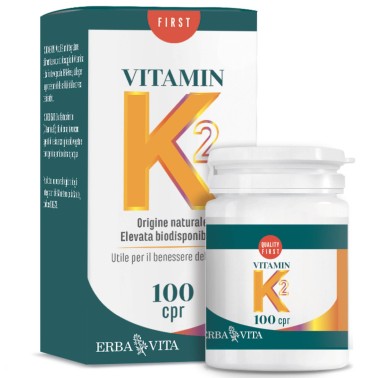 Erba Vita Vitamin K2 - 100 cpr VITAMINE