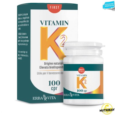 Erba Vita Vitamin K2 - 100 cpr VITAMINE