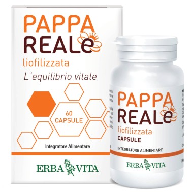 Erba Vita Pappa Reale Liofilizzata - 60 caps TONICI