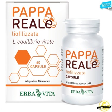 Erba Vita Pappa Reale Liofilizzata - 60 caps TONICI