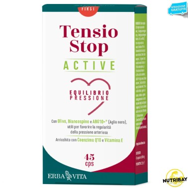 Erba Vita Tensio Stop Active - 45 caps BENESSERE-SALUTE