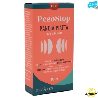 Erba Vita Peso Stop Pancia Piatta - 30 cpr BENESSERE-SALUTE