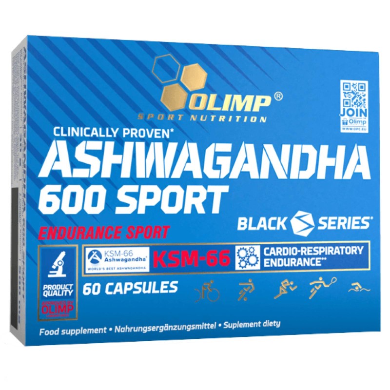 Olimp Ashwagandha 600 Sport - 60 caps BENESSERE-SALUTE