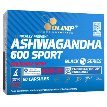 Olimp Ashwagandha 600 Sport - 60 caps BENESSERE-SALUTE