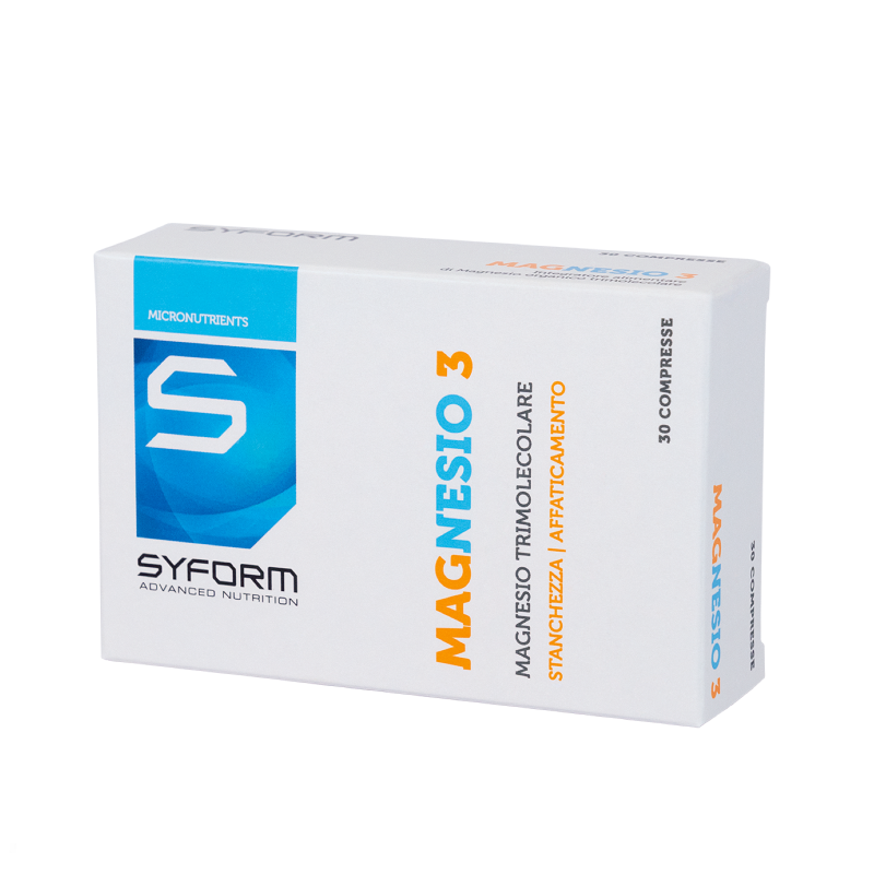 SYFORM ADVANCED NUTRITION MAGNESIO 3 30 cpr SALI MINERALI