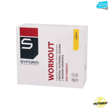 SYFORM ADVANCED NUTRITION WORKOUT 10 bustine da 30 gr PRE ALLENAMENTO