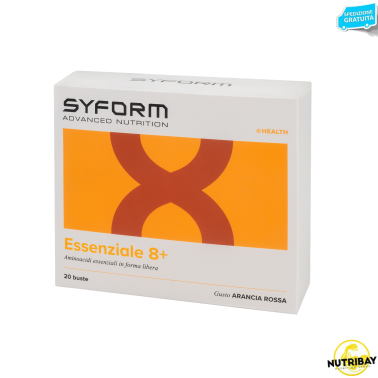 SYFORM Essenziale 8+ 20 bustine da 8 gr AMINOACIDI COMPLETI / ESSENZIALI