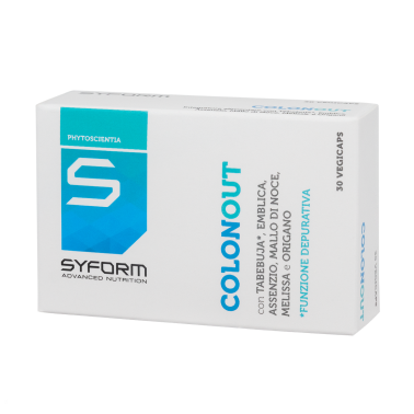 SYFORM ADVANCED NUTRITION COLONOUT - 30 vegicaps BENESSERE-SALUTE