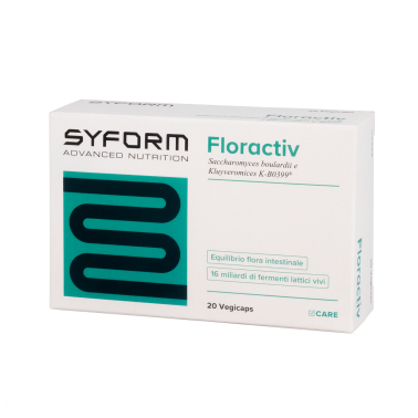 SYFORM ADVANCED NUTRITION FLORACTIV 20 vegicaps RIMEDI NATURALI