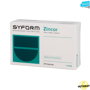 SYFORM Zincor 30 capsule vegetali SALI MINERALI