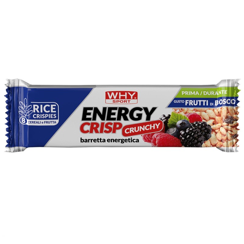 Why Sport Energy Crisp Crunchy - 1 barretta da 30 gr BARRETTE ENERGETICHE