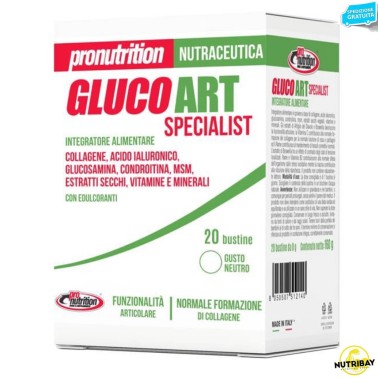 Pronutrition Glucoart Specialist - 20 bustine da 8 gr BENESSERE ARTICOLAZIONI