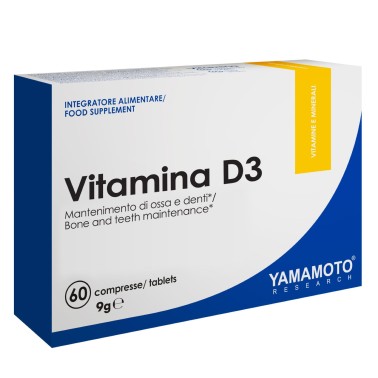 YAMAMOTO NUTRITION Vitamina D3 60 capsule VITAMINE