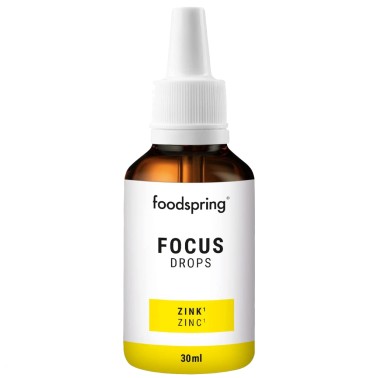 Foodspring Focus Drops - 30 ml BENESSERE-SALUTE
