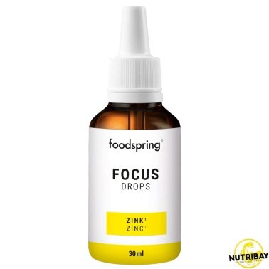 Foodspring Focus Drops - 30 ml BENESSERE-SALUTE