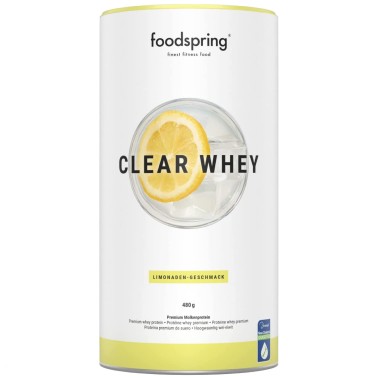 Foodspring Clear Whey - 480 gr PROTEINE