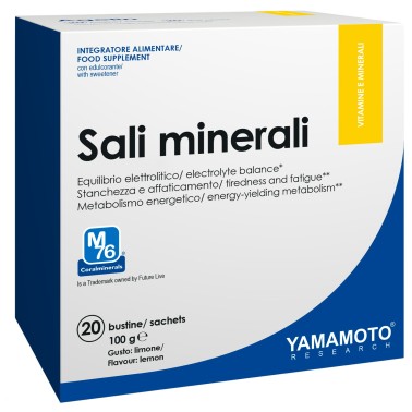 Yamamoto Research Sali Minerali - 20 bustine da 5 gr SALI MINERALI