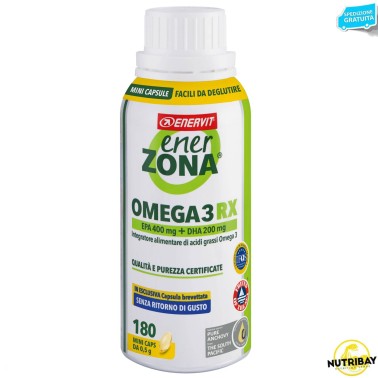 Enerzona Omega 3 Rx - 180 mini caps da 0,5 gr OMEGA 3