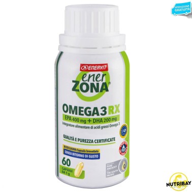 Enerzona Omega 3 Rx - 60 caps da 1 gr OMEGA 3