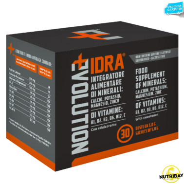 BIG ONE Evolution IDRA 30 bustine Sali Minerali e Vitamine b1 b2 b3 b6 b12 SALI MINERALI