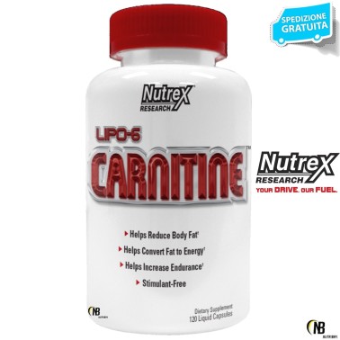 Nutrex Lipo 6 Carnitine 120 Liquid caps Carnitina CARNITINA