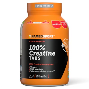 Named Sport 100% Creatine Tabs 80 mesh - 120 cpr CREATINA