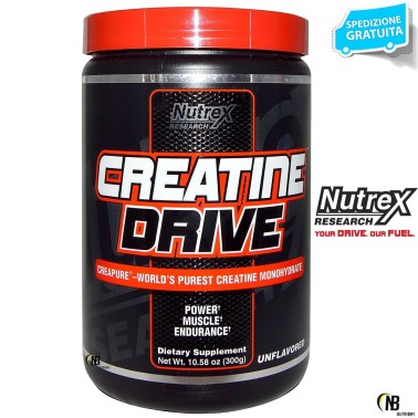 Nutrex Creatine Drive Black 300 gr Creatina Ultra Creapure CREATINA
