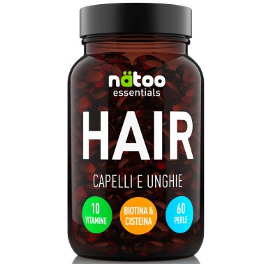 Natoo Essentials Hair - 60 perle BENESSERE-SALUTE