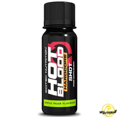 Scitec Nutrition Hot Blood Hardcore Shot - 1 fiala da 60 ml PRE ALLENAMENTO