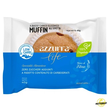 Azzurra Life Muffin - 40 gr AVENE - ALIMENTI PROTEICI