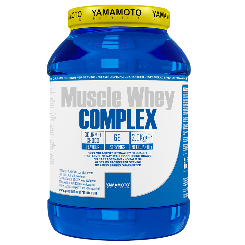 MUSCLE WHEY YAMAMOTO NUTRITION COMPLEX 2 kg PROTEINE