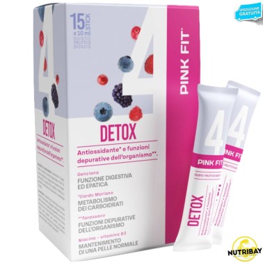 Proaction Pink Fit Detox - 15 stick da 10 ml DRENANTI DIURETICI