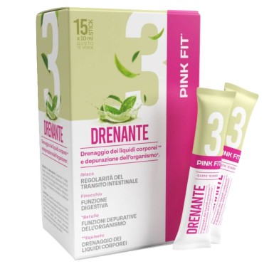 Proaction Pink Fit Drenante - 15 stick da 10 ml DRENANTI DIURETICI