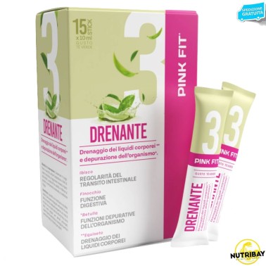 Proaction Pink Fit Drenante - 15 stick da 10 ml DRENANTI DIURETICI