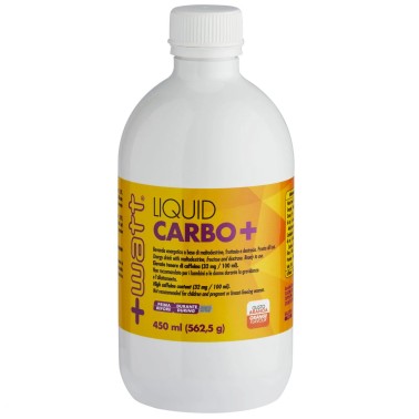 +Watt Liquid Carbo+ - 450 ml CARBOIDRATI - ENERGETICI