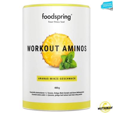 Foodspring Workout Aminos - 400 gr DRINK - IDRATAZIONE