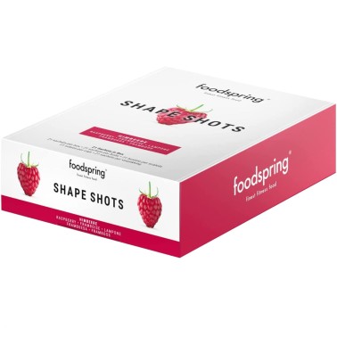 Foodspring Shape Shots - 21 bustine da 5 gr BRUCIA GRASSI TERMOGENICI